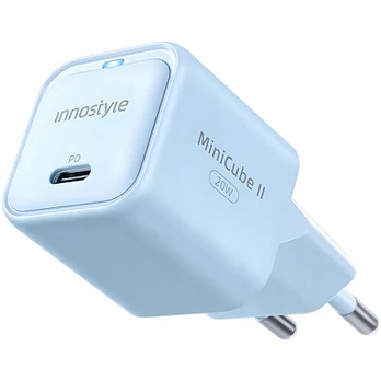 INNOSTYLE GREITASIS ĮKROVIKLIS CUBE USB-C 20W USB TYPE C GAN II FOR IPHONE LED