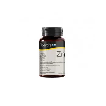 Maisto papildas Bertil´s Cinkas 10 mg, 120 tablečių