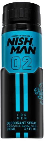 Nishman 02 Dezodorantas Purškiklis 200 ml