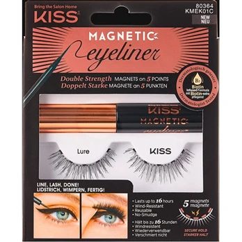 KISS - Magnetic Eyeliner & Lash Kit 01 Lure
