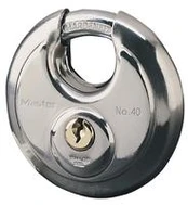 Master Lock Disc Stainless Steel 40EURD