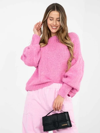 Italy Moda Sweter-MI-SW-0302.18-rožinis