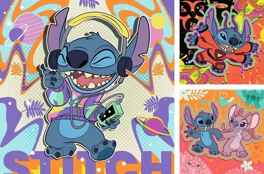 Ravensburger - Puzzle Disney Stitch 3x49p