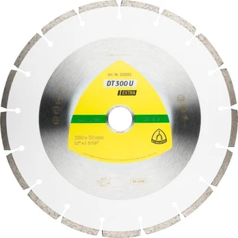 Deimantinis pjovimo diskas KLINGSPOR DT 300 U Extra 350mm