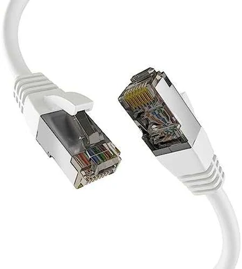Efb Elektronik M-Cab CAT8.1 Baltas 0.25M PATCH CORD/RJ45 S/FTP LSZH 40GBIT CU LAN