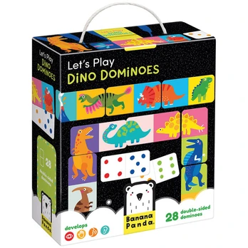 Žaidimas Let’s Play Dino Domino