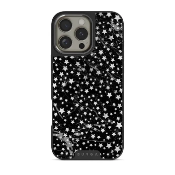 Starry Night - Stars iPhone 16 Pro Case, Elite Dark (MagSafe) / Gunmetal