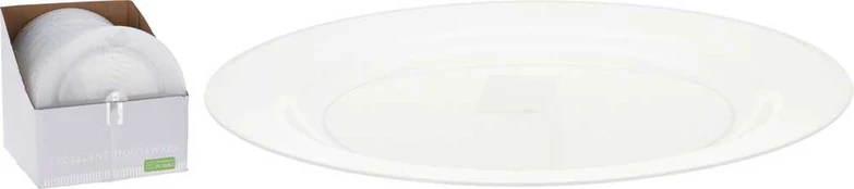Lėkštė plastikinis 22,5 cm 4 vnt.