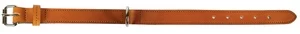 Antkaklis Zolux Leather Lined, smėlio ruda, 350 mm x 16 mm kaina