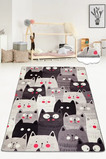 Kilimas Cats 80x200 cm