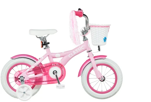 Dviratis 12 CLASSIC CLASSIC 12 pink classic