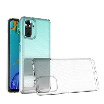 iLike Xiaomi Redmi Note 10 / Note 10s silikoninis dėklas, skaidrus