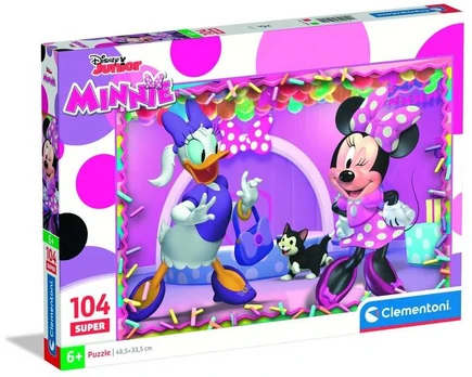 Clementoni CLE puzzle 104 SuperKolor Minnie 25055