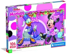 Clementoni CLE puzzle 104 SuperKolor Minnie 25055 kaina