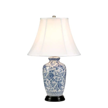 Elstead Lighting stalinis šviestuvas Blue-G-Jar-TL, mėlynas/baltas
