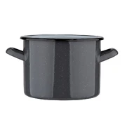 Altom Design PUODAS 4,4 L DIA.20CM H 15CM PILKAS TAŠKUOTAS kaina