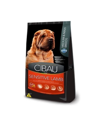 Cibau Sensitive Lamb MEDIUM/MAXI ėdalas jautraus virškinimo šunims su ėriena 2,5 kg