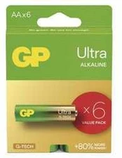 GP alkaline batteries ULTRA AAA (LR03) 4pack