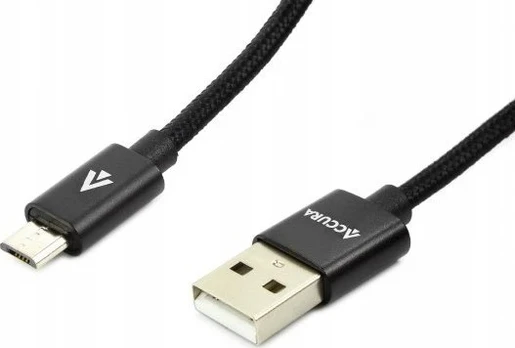 Accura USB 2.0 - micro USB 1.5m juoda