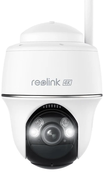 Reolink Smart 8MP Pan & Tilt Baterija Camera Baltas, With Spotlights