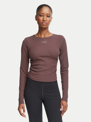 Guess Palaidinė V6RP08 KD932 Ruda Slim Fit