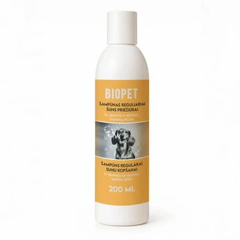 Ruvera Biopet šampūnas reguliariai priežiūrai 200 ml