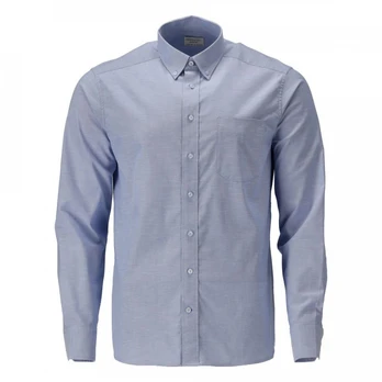 Button up shirt 21104, light blue 45-46, Mascot