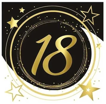 Fiesta Servietter, 18 år