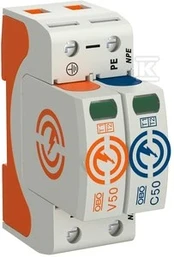 OBO Bettermann V50-1+NPE-280 Viršįtampių ribotuvas, 2P