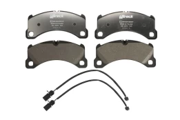 BRECK 25701 00 553 00 Brake pad set kaina