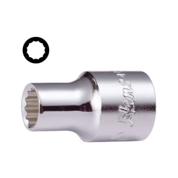 Galvutė 12-kampų 1/2" 30 mm