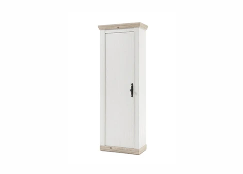 Prieškambario spinta Imv Florenz, 73 cm, balta/ąžuolas