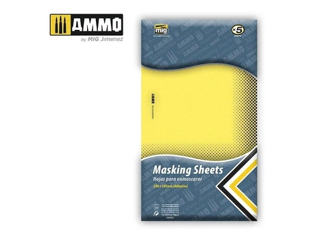 AMMO by MIG Jimenez AMMO MIG - Maskavimo popieriaus lapai. 8043