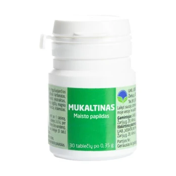 Mukaltinas, 30 tablečių