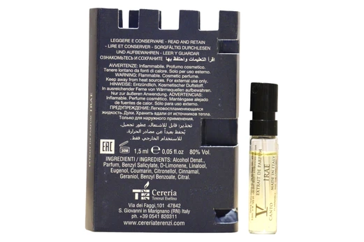 V Canto, Irae, Extrait De Parfum, Unisex, 1.5 ml *Vial