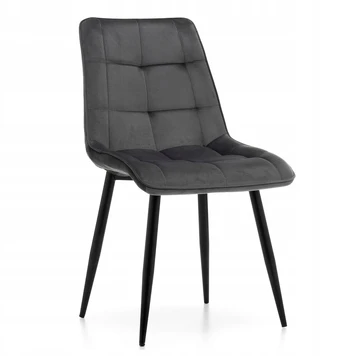 Apmušta veliūrinė kėdė Chic Velvet aksomas