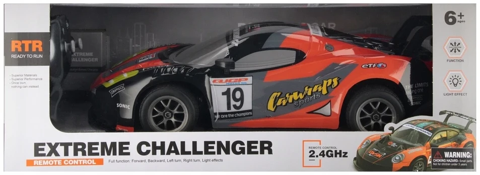 Mega Creative AUTO WYSCIG R/C FF LAD PURŠKIKLIS 56X20X25 MIX2 MC 6/