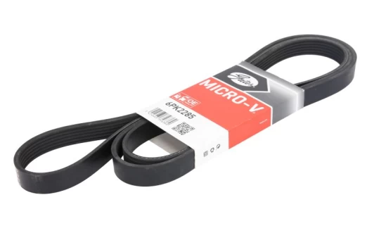V formos rumbuoti diržai GATES 6PK2285