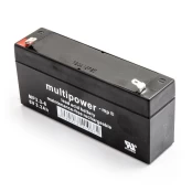 Akumuliatorius Multipower MP3.3-6 6V 3,3Ah AGM be priežiūros kaina
