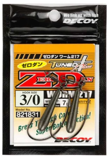 Kabliukai Decoy Worm217 Zero-Dan