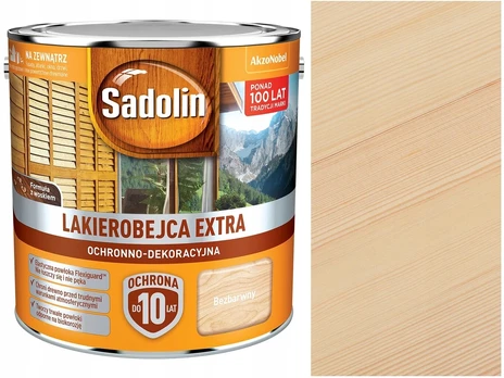Sadolin Lakas-beica medienai Extra Bespalvis 0,75l