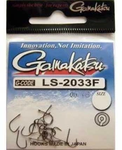 Kabliukai Gamakatsu LS-2033F, juodi