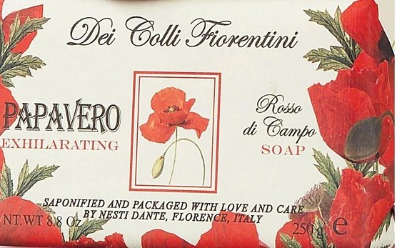 Dante Fiorentini Papavero naturalne mydło 250g