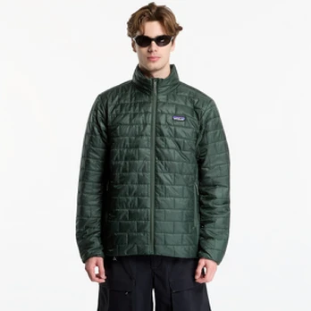 Patagonia M's Nano Puff Jacket Treeline Green - Dydis L (84213 TLGR Striukės)