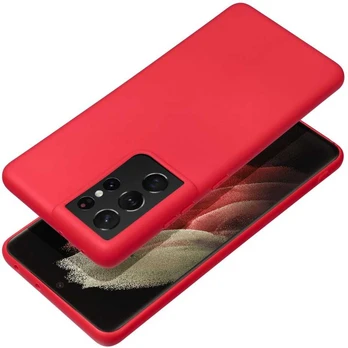 MINKŠTAS dėklas SAMSUNG A37 5G, raudonas