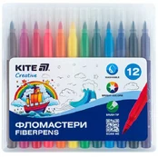 Teptukiniai flomasteriai CREATIVE, Kite, 12 sp. kaina