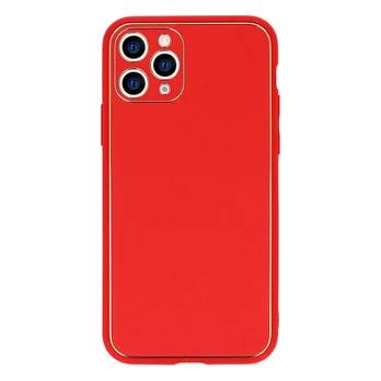 Dėklas telefonui Luxury, skirtas Xiaomi Redmi Note 10 Pro / Note 10 Pro Max, raudonas