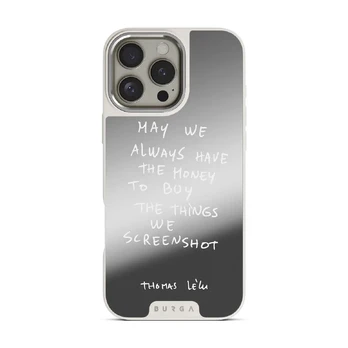 May We Always - iPhone 16 Pro Case, Elite Mirror Light (MagSafe) / Silver
