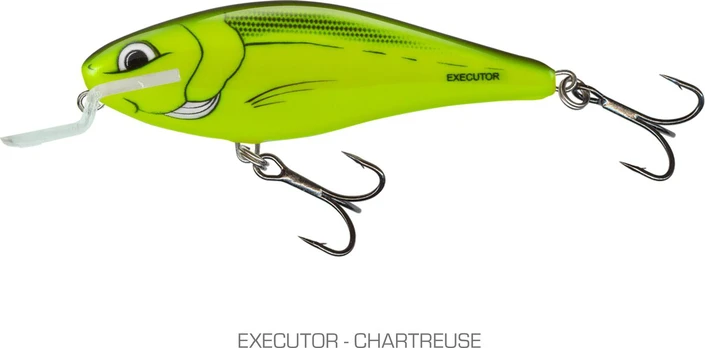 Vobleris Salmo Executor Shallow Runner, 5 cm, CHARTREUSE