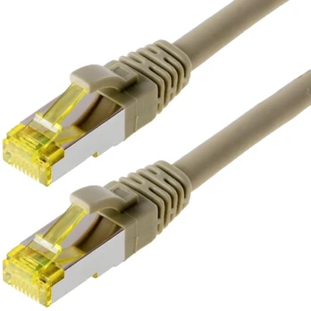 Helos pataisomasis kabelis S/FTP Cat 6a pilkas 7,5m